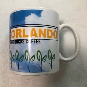 1998 STARBUCKS Orlando Coffee MUG Cup COLLECTOR Vintage Jumbo 20 Oz Florida